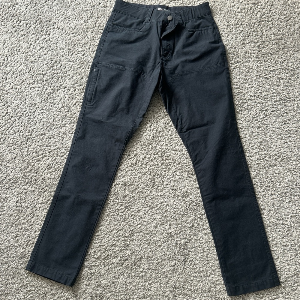 Men Kirkland Black tech Pants